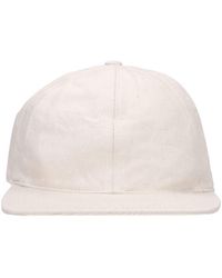 The Row Caspian Silk Baseball Cap in Natural for Men | Lyst