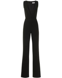 Womens Clothing Jumpsuits and rompers Full-length jumpsuits and rompers MICHAEL Michael Kors Synthetic Jumpsuit in Camel Black 