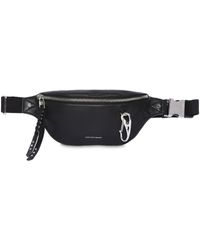 Alexander McQueen Gürteltasche Aus Nappaleder "harness" - Schwarz