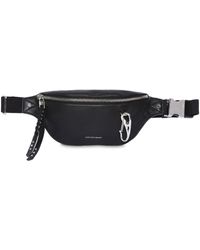 Alexander McQueen Gürteltasche Aus Nappaleder "harness" - Schwarz