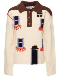 JW Anderson - Mujer Suéter Polo De Punto - Lyst