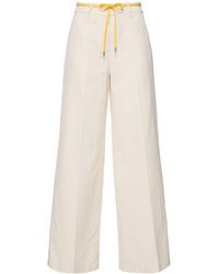 Aspesi - Damen Hose Aus Baumwollgabardine - Lyst