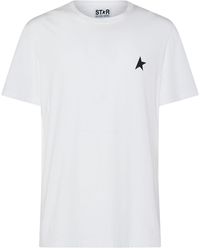 Golden Goose - Deluxe Marke White T Shirt Star Collection - Lyst
