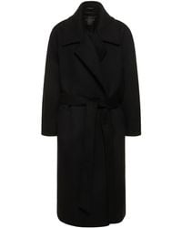Balenciaga - Cappotto in cashmere e lana / manica raglan - Lyst