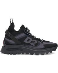 DSquared² - Sneakers Aus Strick "d2" - Lyst
