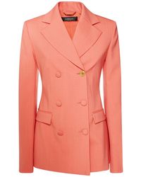 Versace クールウールジャケット - マルチカラー