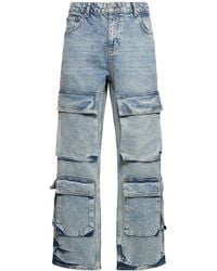 Represent - Jeans cargo de denim de algodón - Lyst