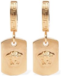 Versace - Metal Earrings - Lyst