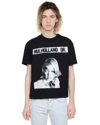 Enfants Riches Deprimes Mulholland Drive Cotton Jersey T-shirt - Black