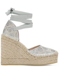 Sandalias con cuña Gucci de mujer