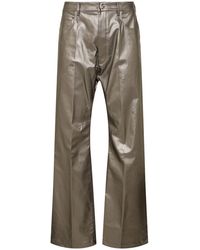 Rick Owens - Jeans anchos de denim de algodón - Lyst
