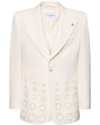 Casablancabrand - Wool Gradient Jacket - Lyst
