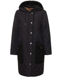 Burberry - Roxby Quilted Nylon Coat - Lyst