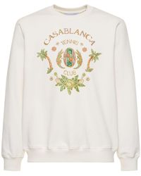 Casablancabrand - Sweat-shirt en coton joyaux d'afrique - Lyst