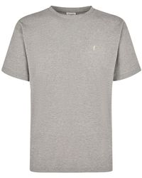 Saint Laurent - Cassandre Cotton Blend T-Shirt - Lyst
