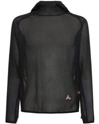 Roa - Sweat-shirt en mesh à capuche - Lyst