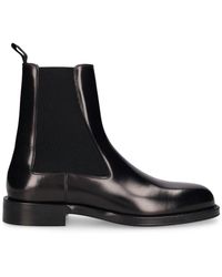 Burberry - Mf Tux Leather Chelsea Boots - Lyst