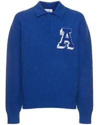 Axel Arigato - Team Polo Cotton Blend Sweater - Lyst
