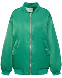 Frankie Shop - Bomberjacke Aus Nylon "astra" - Lyst