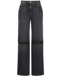 JW Anderson - Bootcut-jeans Aus Denim Mit Ausgeschnittenem Knie - Lyst