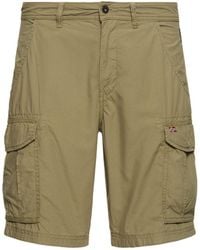 Napapijri - Cargo-shorts Aus Baumwolle "noto 2.0" - Lyst