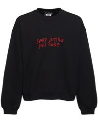 MSGM - Tiago Alexandre X Sweatshirt - Lyst