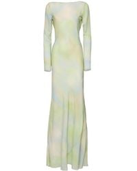 MVP WARDROBE - Mujer Vestido Largo De Jersey De Viscosa - Lyst