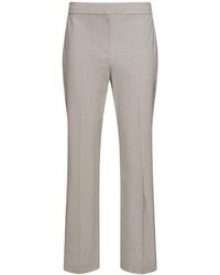 Theory - Straight Wool Pants - Lyst