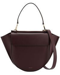 Wandler Medium Ledertasche "hortensia" - Lila