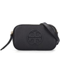 Tory Burch - Mini Perry Bombe Leather Camera Bag - Lyst