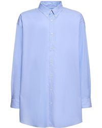 Maison Margiela - Oversize Classic Button Down Shirt - Lyst