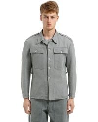 MYAR Switzerland Military Shirt Jacket - Gray