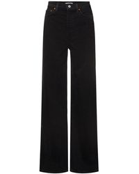 RE/DONE - 70S Ultra High Rise Wide Leg Jeans - Lyst