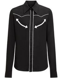 Balmain - Camicia stile western - Lyst