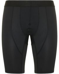 CDLP Recycled Poly Blend Cycling Trousers - Black