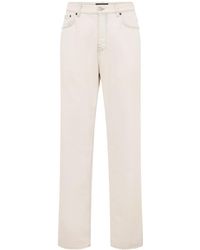 Balenciaga Jeans de denim de algodón - Neutro