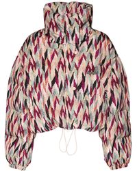 Isabel Marant - Telia Printed Nylon Puffer Jacket - Lyst
