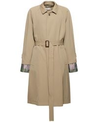 Maison Margiela - Trench-coat en gabardine de laine - Lyst
