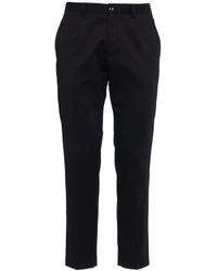 Dolce & Gabbana - Hose Aus Stretch-wollgabardine - Lyst