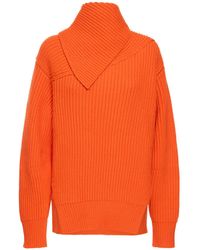 Jil Sander - Wool Turtleneck Sweater - Lyst