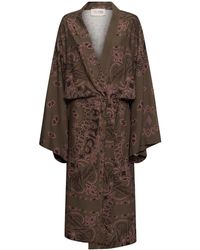 The Attico - Muslin Caftan Dress - Lyst