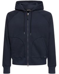 Tom Ford - コットンブレンドジップフーディー - Lyst