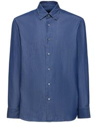 Brioni - Regular Fit Cotton Shirt - Lyst