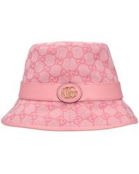 Gucci - GG Canvas Bucket Hat - Lyst