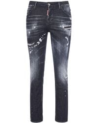 DSquared² - Jean skinny usé cool girl - Lyst