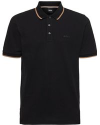 BOSS - Polo parlay 190 in cotone - Lyst
