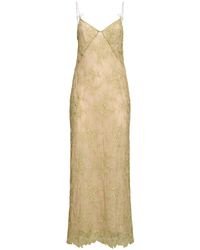 Blumarine - Midikleid Aus Spitze "rebrodé" - Lyst