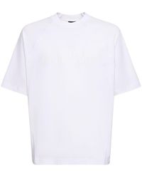 Jacquemus - T-shirt Aus Baumwolle "le Tshirt Typo" - Lyst
