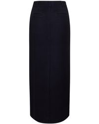 Frankie Shop - Malvo Wool Long Pencil Skirt - Lyst