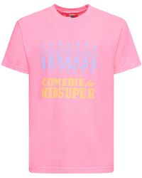 Kidsuper - T-shirt en coton comedie de kidsuper - Lyst